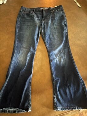 Lee Women’s Dark Blue Flare Jeans